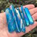 5 Pack Natural Crystal Point Rainbow Titanium Treated Quartz Rods Natural Quartz Crystal Minerals s - Buy Online on GoSupps.com