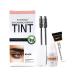 Black Tint Kit 2 in 1  Professional Semi-Permanent Eyelash & Eyebrow Kit  Lasting for 6 Weeks DIY Hair Dying for Salon Home Use 7ml (Black) 2 Ounce (Pack of 1)
