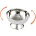MIKINONA Stainless Steel Shaving Set for Men - Razor Foam Mixing Bowl & Shell - Premium Shaving Accessories - Buy Online on GoSupps.com