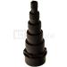 Pisces Multi Stage Solvent Pond Hosetail 1.5" Stepped Hose Adapter Black Fitting Connector- From 0.5" to 1.5" - Buy Online on GoSupps.com