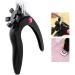 German Nail Clippers Acrylic Nail Clipper U Shaped Nail Edge Trimmers False Nail Tip Scissors Black - Buy Online on GoSupps.com