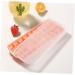 Cabilock 3pcs Silicone Ice Tray Mold Silicone Ice Trays Silicone Ice Maker Ice Cubes Ice Mold 25X10X2.5CM Assorted Color - Buy Online on GoSupps.com