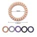 Spiral Hair Ties Set - 10 PCS Coil Hair Elastics in 10 Colors for Girls and Women - Buy Online on GoSupps.com