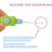 LED Ear Wax Removal Tool - 2PCS Ear Cleaner Set for Kids and Adults - Green Yellow - Buy Online on GoSupps.com