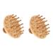 Fomiyes 2st massage comb from beech massage clerk hair comb for women scalken scales from wooden hair cramp-tool bamboo-head skin women wide tooth ridge combs for women main karp