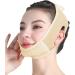 Double Chin Reducer V Line Facial Mask Face Lifting Tape Soft Chin Strap for Women Restore Skin Elasticity Skin Color Face Shaper - Buy Online on GoSupps.com