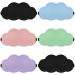 Hercicy 6 Pcs Cute Sleep Mask for Kids 3D Contoured Eye Mask Soft Sleeping Mask Silky Blindfold with Adjustable Strap Eye Covers for Sleeping Travel Yoga Nap for Men Women 5 Colors