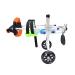 Pet Rehabilitation Cart Adjustable Dog Wheelchair for Back Legs Animal Exercise Wheels for Handicapped Hind Legs - Easy Assemble - 6 Sizes X - Small