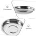 Zerodeko 10pcs Stainless Steel Dish I Am Willow Dip Dish for Parties Dipping Bowls Flavor Dish Metal Dipping Dish Condiment Dish Seasoning Plate Sauce Gear Dipping Vegetables - Buy Online on GoSupps.com