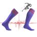 ZLYJ 2 pairs of compression stockings for men and women support stockings thrombosis stockings knee highs for sports XL B