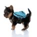 DONGKER Dog Backpack, Adjustable Pet Snack Storage Bag Harness with Leash for Small Medium Dogs Outdoor Travel Camping Hiking Walking S:chest 12.6-15.7"