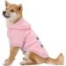 Shop Sangrl Dog Coat - Winter Jackets for Small Medium & Large Dogs in Pink (S-9XL) - Stylish & Warm Dog Hoodies & Sweaters - Buy Online on GoSupps.com
