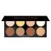 Makeup Revolution Ultra Cream Contour Palette - Highlighters & Contour Shades for Definition & Sculpting - Vegan - 13g - Buy Online on GoSupps.com