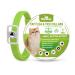 Cat Repellent Treatment Adjustable Cat Repellent Collars Natural Protection Repellent Collar for Cats Water Resistant Repellent Collar for Cats Small-Medium-Large Green 1pack