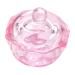 Octagonal Dappen Dish Cup Crystal Glass Glassware Tool for Nail Art Manicure Care Acrylic Powders & Liquids