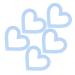 Light Blue Silicone Heart Shaped Toddler Teether Flexible Anti-Eating Baby Teething Toy for Home | Shop Internationally - Buy Online on GoSupps.com