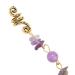 Purple Hair Dreadlocks Pendant Set - 5pcs Alloy Spring Hair Accessories for Unique Styles | International Shipping Available - Buy Online on GoSupps.com