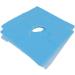 Ververt Touch Disposable Pillow Covers - 100 Pack Breathable & Water-Absorbent Facial Covers for Beauty Salons - Blue Hole Design - Buy Online on GoSupps.com