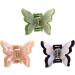 Vctitil Double Layer Butterfly Acetate Hair Claws Hair Clips Ponytail Holders Shark Clip Barrettes Hair Accessories for Women Girl Thin Thick Hair(green) - Buy Online on GoSupps.com