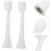 Beaupretty 5pcs Thousand-Hair Toothbrush Head Toothbrush Accessories Durable Toothbrush Replacements Toothbrush Parts Electric Reusable Toothbrush Heads White Soft Fur Pp Substitute - Buy Online on GoSupps.com