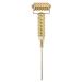 Face reflex zone massage tools-double-headed spring-based ear and body point on the wet scooter acupuncture point search massage stick (gold)