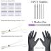 Stainless Steel Body Piercing Needles Kit with Clamps and Alcohol Pads - 12G 14G 16G 18G 20G - Ear Nose Piercing Tool Set - Buy Online on GoSupps.com