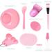 Face Mask Mixing Bowl Set Lady Facial Care Facemask Mixing Tool Sets include Facial Mask Mixing Bowl Stick Spatula Silicone Cream Mask Brushes. - Buy Online on GoSupps.com