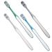 Beaupretty 4 pieces men toothbrush large head toothbrush cleaning toothbrushes plastic tooth cleaning tools manual toothbrush travel toothbrush plastic cleaning