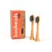 booheads - Charcoal Bamboo Electric Toothbrush Heads | Biodegradable Eco-Friendly Sustainable Recyclable | Compatible with Sonicare