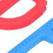 2pcs P Shape Silicone Teething Toy for 3 Month Babies - Sensory Chew Tube (Type 1) - Buy Online on GoSupps.com