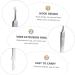 DRESSOOS 3pcs Clip Remover Pimple Tools Curved Pimple Tweezers Extractor Double Head Popper - Buy Online on GoSupps.com