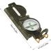 Compass Outdoor | Durable Aluminum Alloy Compass for Hunting Hiking & Camping Adventures - Buy Online on GoSupps.com