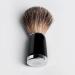Benjamin Barber Classic Shaving Brush - Ebony with Steel Handle for a Smooth Gentle Shave | International Shipping Available - Buy Online on GoSupps.com