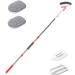 Triangular Bathroom Scrubbers Multifunctional Brush Tile Scrubbers Tub Scrubbers Long Cleanings Brush For Floor Wall Bathtub - Buy Online on GoSupps.com