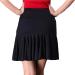 Lotus Black Pleated Mini Skirt with Pants | Elegant Women's Dance Skirt - International Shipping - Buy Online on GoSupps.com