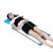 Lumbar vertebrae traction device for the bed home use physiotherapy body expansion massage improvement in spine corrector
