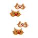 NOLITOY 4 Pcs Animal Eye Cover Rudolph Eye Mask Night Eye Mask Soft Plush Blindfold Plush Animal Eye Mask Eye Mask Covers Travel Sleep Masks Eye Shadow Plush Eyeshade Christmas Man Car