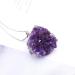 Real Natural Crystal Necklace Raw Amethyst Quartz Purple Crystal Cluster Pendant Stones Specimen Home Decoration Crafts ERDBGRZA - Buy Online on GoSupps.com