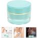 Round Plastic Container Jar with Lid for Travel Wide-mouth Leak Proof Lotion Container Cosmetic Bottle Dispenser for Makeup Beauty Product Cream Oil - Buy Online on GoSupps.com