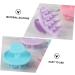 Combined Silicone Shampoo Brush Set - 4 in 1 Hair & Scalp Cleaning Massage Brushes for Healthy Hair Care - Buy Online on GoSupps.com