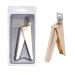 Manicure Fake Nail Patch Scissors Flat Cutter U-Shaped Scissors Trimming Nail Clippers Manicure Trimming Tools Nail Clipper (Size : F)