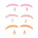 3 Set Professional Eyelash Separator Silicone Eyelash Pads Washable Reusable Makeup Tool Lash Isolation Helper Eyelash Grafting Speeder for Beauty Salon Beginners - Buy Online on GoSupps.com