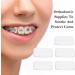 Braces Wax - 25 Strips Orthodontic Wax for Pain Relief 5 Pieces - Dental Wax to Relieve Irritation - Buy Online on GoSupps.com