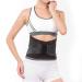 Brrnoo heat belt back heat belt kidney belt Elastic adjustable waist trimmer belt double lock self -heating waist support belt for waist pain abdominal pain (L)