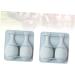 BESTonZON 2pcs Fondant molds de para gelatinas Silicone Mold Cake Mold Modeling Baking Mold Blue 15.8*14.9CM - Buy Online on GoSupps.com