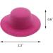 12 Colors Miniature Doll Hats for DIY Crafts & Hair Accessories - 2.3/5.8cm - Buy Online on GoSupps.com