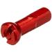 Sapim Polyax Alloy Spoke Nipples 14mm Red