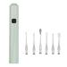 Ear Pick Cleaning Set Degree Rotating 5x Magnifying Glass with LED Light for Home