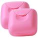 Healvian 4 pieces storage SBOX for menstruation cups carrier cup of foldable cup holder travel mugbug bag pattern foldable cup holder diva cup dust box women's bonds plastic