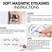 Mciluyaiio Wasado Magnetic Eyelashes Soft Magnetic Eyelashes Magnetic Eyelashes Kit Waterproof Natural Look Magnetic Eyelashes Reusable Double Magnetic Eyelashes (Black) - Buy Online on GoSupps.com